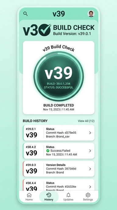 Riwayat Versi v39 untuk Pengguna Android